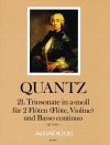 QUANTZ 21. Triosonate a-moll (QV 2:41a)  Erstdruck