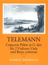 TELEMANN Quartett G-dur ”Concerto Polon” TWV 43:G7