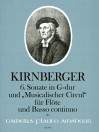 KIRNBERGER 6. Sonata G major and ”musical circle”