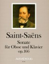 SAINT-SAENS Sonate op. 166 für Oboe und Klavier