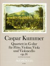 KUMMER C. Quartett G-dur, op.16 - Part.u.St.