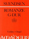 SVENDSEN Romanze G-dur op. 26 für Violine u.Orgel