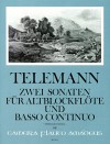 TELEMANN 2 Sonatas C major, d minor (TWV 41:C5,d4)
