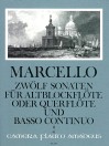 MARCELLO 12 Sonatas op. 2 - Volume II: 4-6