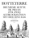 HOTTETERRE 2. Suitte op. 6 für 2 Altblockflöten