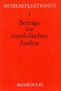 Beiträge zur musikalischen Analyse