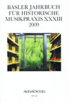 Basler Jahrbuch XXXIII 2009