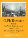 TELEMANN Solo und 2 Duos · TWV 40:1,107,111