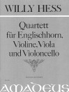 HESS W. Quartett op. 141 - Part.u.St.