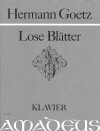 GOETZ ”Lose Blätter” 9 Klavierstücke op.7