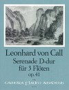 CALL Serenade D-dur op. 41 für 3 Flöten