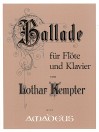 KEMPTER Ballade op. 37 für Flöte und Klavier