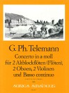 TELEMANN Concerto in a minor (TWV 44:42)