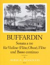 BUFFARDIN Sonata a tre for violin, flute and bc.