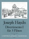 HAYDN Divertimento I in C-dur für 3 Flöten