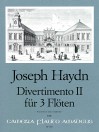 HAYDN Divertimento II in G-dur für 3 Flöten