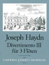 HAYDN Divertimento III in F-dur für 3 Flöten