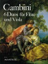 CAMBINI 6 Duos op. 4 für Flöte und Viola - Stimmen