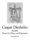 DIETHELM ”REBIS” op. 213 (1983) Flöte/Klarinette