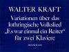 KRAFT Variationen über das lothringische Volkslied