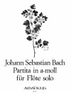 BACH J.S. Partita a-moll für Flöte solo (BWV 1013)