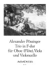 PÖSSINGER Trio in F-dur op. 16 - Stimmen