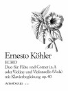 KÖHLER ”Echo” op. 40 für Flöte, Cello und Klavier