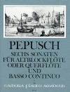 PEPUSCH 6 Sonatas - Volume I:1-3