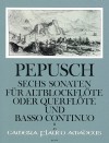 PEPUSCH 6 Sonatas - Volume II:4-6