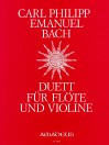 BACH C.PH.E. Duett G-dur für Querflöte und Violine