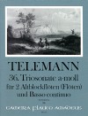 TELEMANN 36. Sonata a tre in a minor (TWV 42:a9)