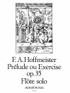 HOFFMEISTER ”Prélude ou Exercise” op. 35 (Flöte)