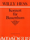 HESS W. Bassetthornkonzert op. 116 - KA