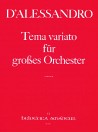 d'ALESSANDRO Tema variato fr grosses Orch., op.78
