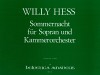 HESS W. Sommernacht op. 73 - Partitur
