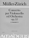 MÜLLER-ZÜRICH Concerto per Violoncello - Part.