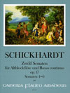 SCHICKHARDT 12 Sonaten op. 17 - Band II: 4-6