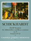 SCHICKHARDT 12 Sonatas op. 17 - Volume IV: 10-12