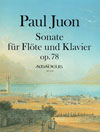 JUON Sonate F-dur op. 78 für Flöte und Klavier