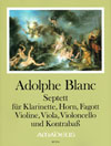 BLANC Septett E major op. 40 - Score & Parts