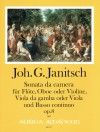 JANITSCH Sonata da camera D-dur op. 8 - Part.u.St.