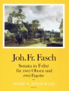 FASCH Sonate F-dur [Erstdruck] - Part.u.St.