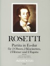 ROSETTI Partita Es-dur (RWV B11) - Score & Parts