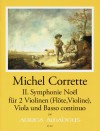 CORRETTE II. Symphonie Noël D-dur - Part/St