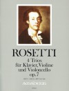 ROSETTI  Klaviertrios op. 7 · RWV D35-D36 - Heft 1
