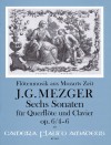 MEZGER J.G. 6 Sonaten op. 6/4-6 - Heft II