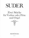 SUDER Ariette, Benedictus for violin and organ