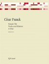 FRANCK C. Sonate A-dur für Viola und Klavier