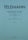 TELEMANN 6 Sonaten für 2 Violen op. 2 - Heft 1
