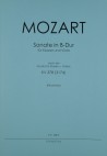 MOZART Sonate nach KV 378 in B-dur